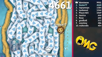 I Trapping Top 1 Snake The Map! Snake.io