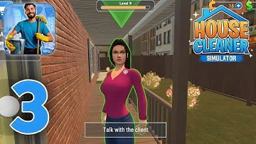 House Cleaner Simulator - New Update Gameplay Walkthrough Part 3 (iOS, Android)