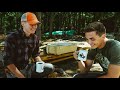 FAMILY LIFE OFF GRID  - Chaga Tea, Prepping Cabin For Fall, Chilean BBQ // EFRT S5 EP34