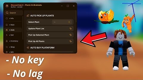 Plants vs brainrot script *NO KEY* King Limone seed, Auto farm, Instant kill, dupe & more 🔥