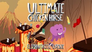 Ultimate Chicken Horse: Elephantastic Update and PS4 Launch Date