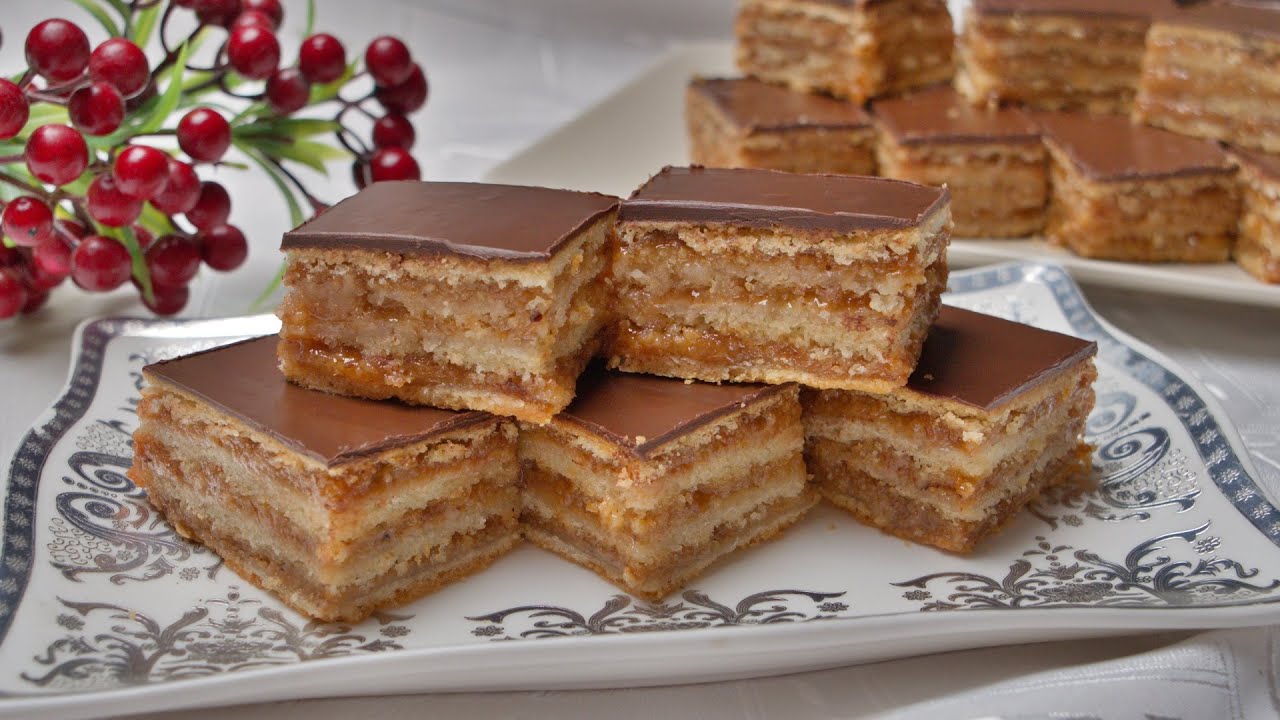 Žerbo  kocke - posni kolač