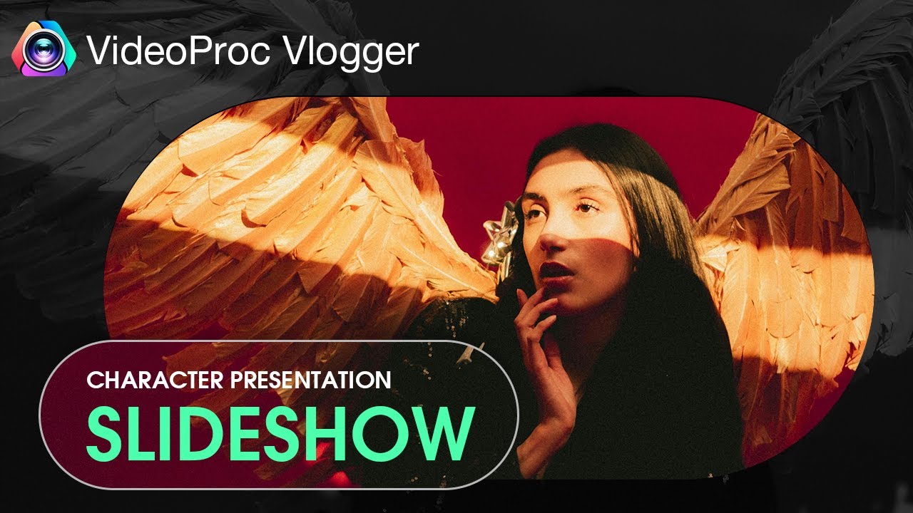How to Create a Photo Slideshow (Character Presentation Slide) - YouTube