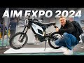 The coolest new ebikes  emotos at aim expo 2024 in vegas
