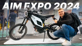 The Coolest New EBikes & EMotos at AIM Expo 2024 in Vegas!