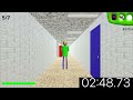 Speedrunning One Of The Hardest Baldi's Basics Versions...