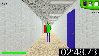 Speedrunning One Of The Hardest Baldi's Basics Versions...