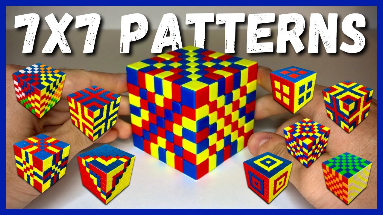 7x7 pattern : r/Cubers