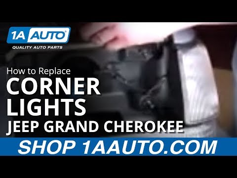 How to Replace Corner Light 93-98 Jeep Grand Cherokee ... 1994 jeep grand cherokee laredo fuse diagram 
