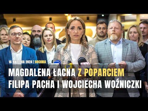 Magdalena Łacna z poparciem Wojciecha Woźniczki i Filipa Pacha [16.04.2024]