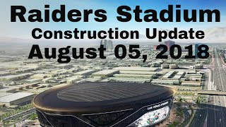 Las vegas raiders stadium construction update 08 05 2018