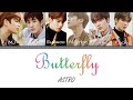 ASTRO - Butterfly (Color Coded Lyrics Han|Rom|Eng)