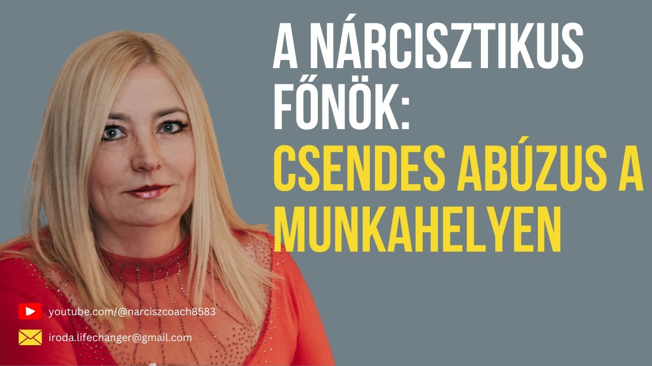 A nárcisztikus főnök: csendes abúzus a munkahelyen