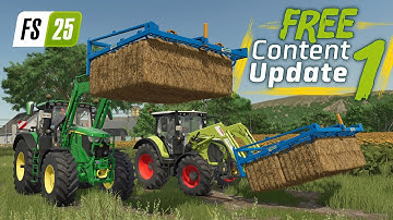 Free Content Update #1 out now! | Farming Simulator 25