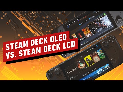 Steam Deck OLED Vs. Steam Deck LCD