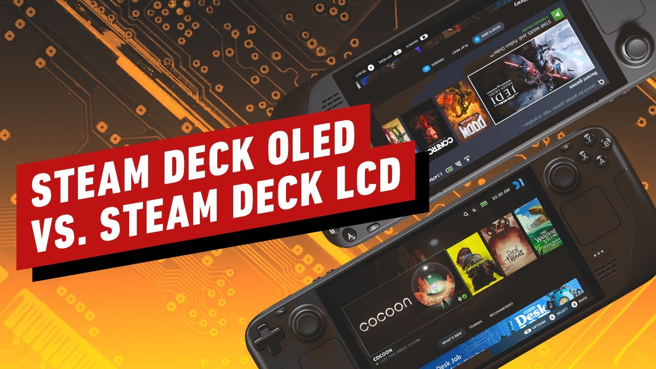 Steam Deck OLED vs. Steam Deck LCD vs. Switch OLED: How They All Stack Up -  IGN