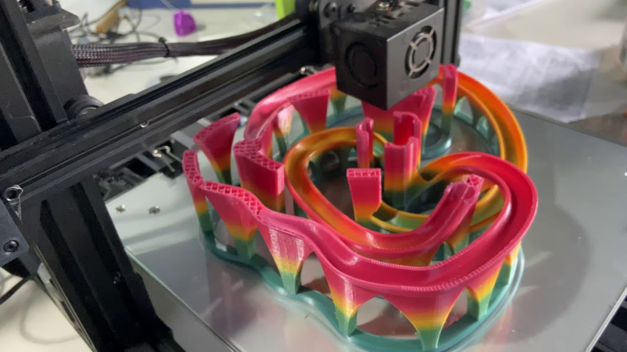 【SUNLU】- Rainbow PLA Filament - SUNLU 3D Filament -