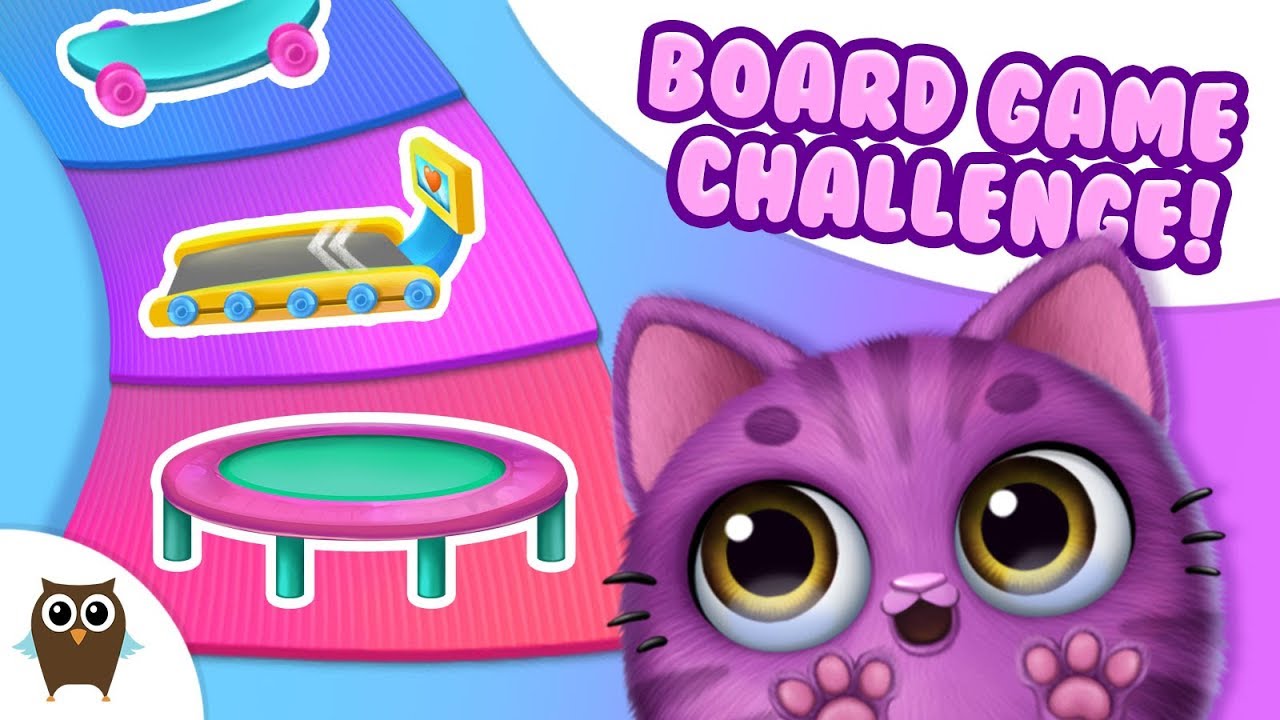 Smolsies Try Giant Board Game Challenge Learn Tricks Tutotoons Cartoons Games For Kids Youtube