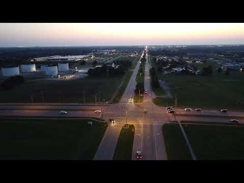 Regency Place Elenmentary School and California Trail Middle School in Olathe, KS (Droneshot)