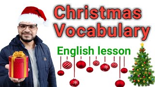 Merry Christmas| كلمات وافعال الكريسماس بالانجليزي