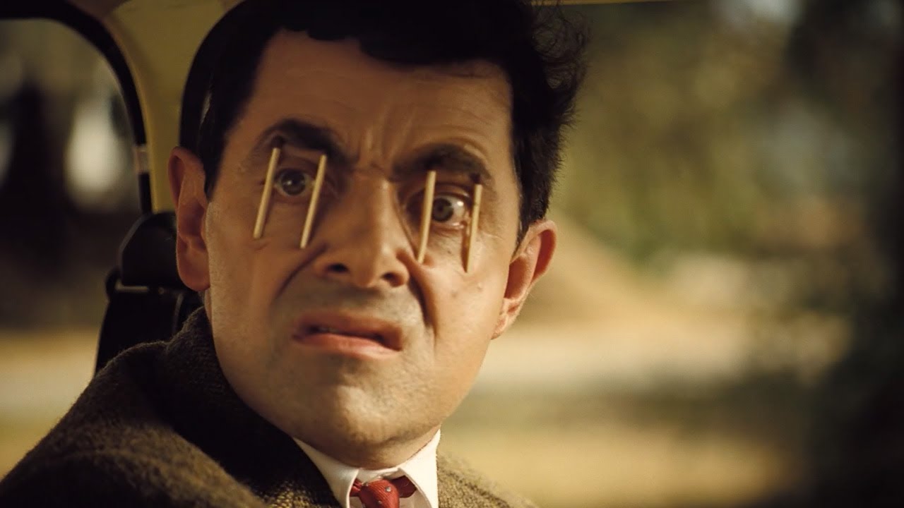How Mr Bean Stays Awake Driving Through The Night.. | Mr Beans Holiday ...