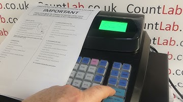 CL897 UK Initialisation Procedure For Unprogrammed CountLab 7S, 8S, 9S