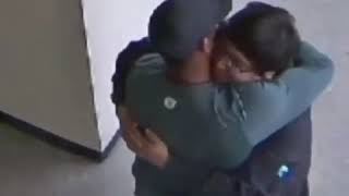 Coach disarms and hugs school gunman emotional
