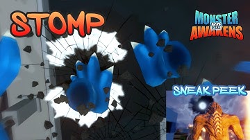 VR Monster Awakens v0.5.0 Trailer: Stomp! Vive Tracker supported!