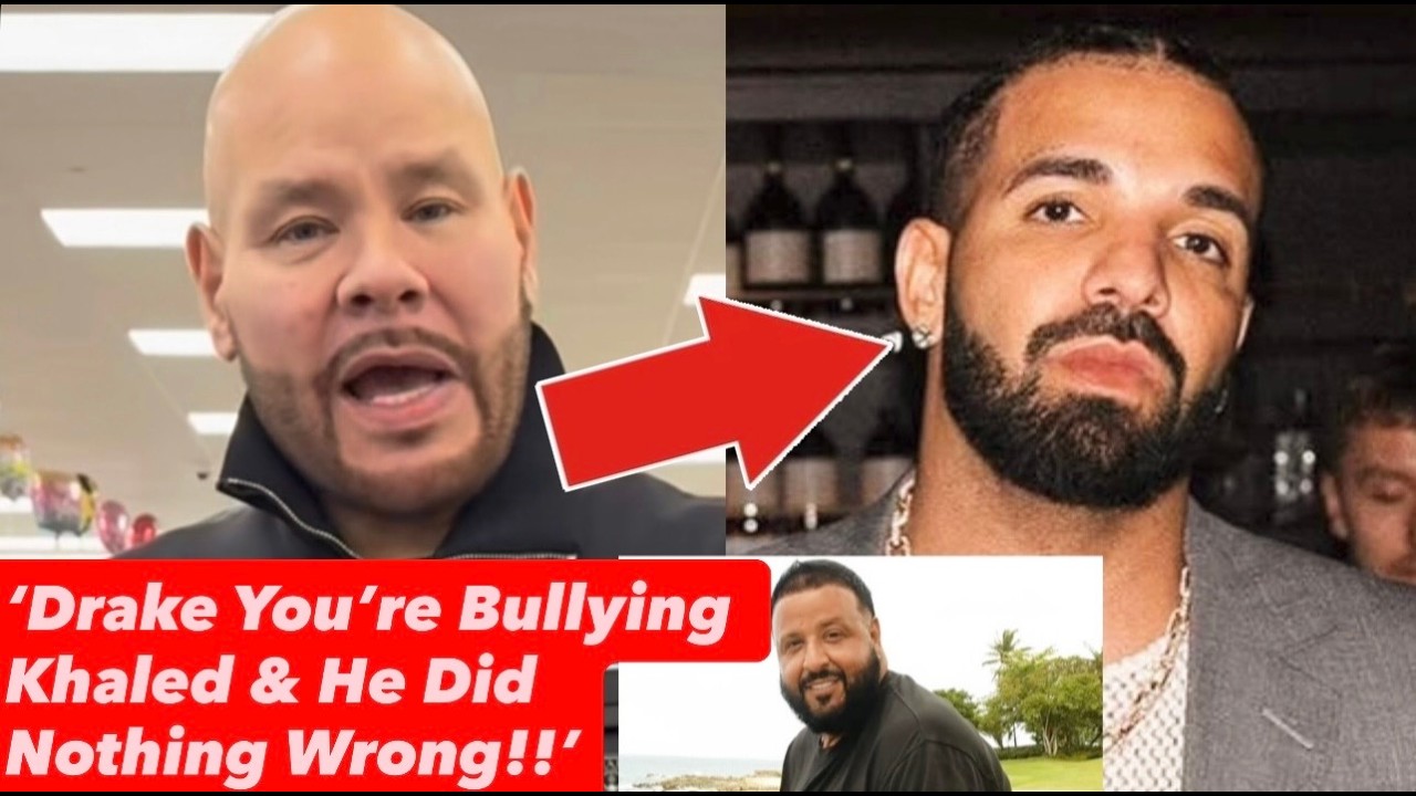 Fat Joe CALLS OUT DRAKE For DISSING DJ KHALED On Iceman Album