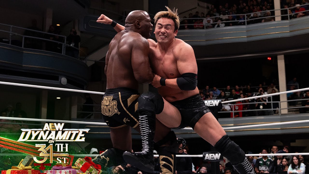 Kazuchika Okada enfrentará a Ricochet en la semifinal del AEW Continental Classic 2024 2 Shelton Benjamin & Kazuchika Okada (c) compete for C2 Blue League points! | 12/25/24, AEW Dynamite