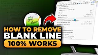 How To Remove Blank Line in Notepad++ (𝟮𝟬𝟮𝟲) | 100% WORKS | NO Yapping, To The Point! | FAST & EASY