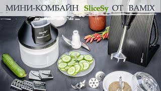 Два в одном - кухонный мини комбайн Bamix SliceSy и блендер. - Видео от Bamix ru