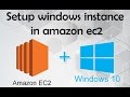 How to setup amazon EC2 windows instance in hindi