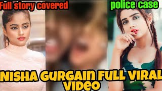 Nisha Gurgain BIG TIKTOK STAR private video viral ! Leaked ! Boyfriend Ramzan ! Police case !oye boy