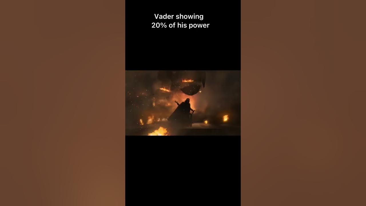 Vader shows his power