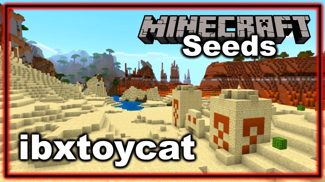 Amazing Rare Minecraft Seed: ibxtoycat (Minecraft Bedrock Edition Seeds