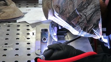 Welding Steel Saw Stop for weldtables.com fabBlock fixturing table