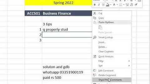 Acc501 solved assignment spring 2022 | Acc501 solved gdb spring 2022 | Acc501 assignment spring 2022