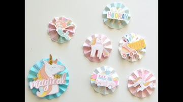 Mini Rosette Tutorial | Stay Colorful | Dear Lizzy |