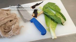 Safety in the Kitchen: Chopping Boards & understanding Dirty Cloths