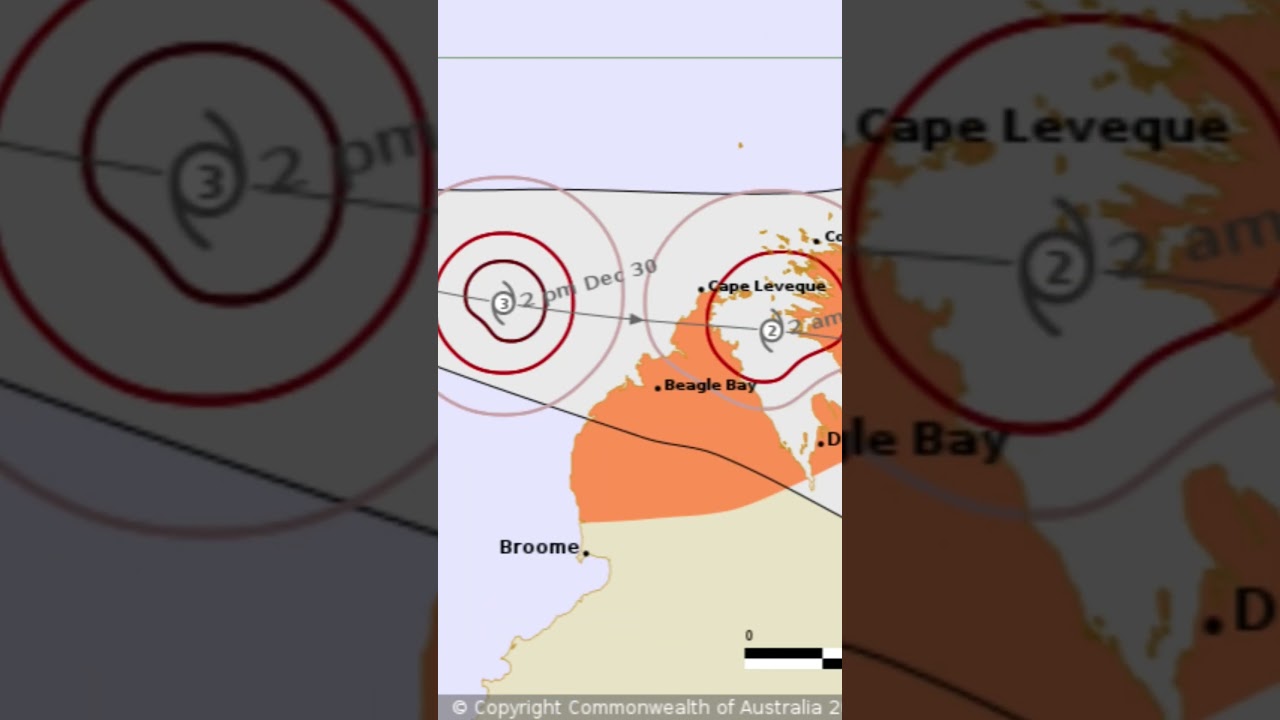 Category 4 Severe Tropical Cyclone Hayley Lifetime in the Australian Region