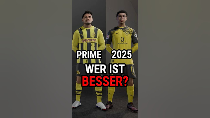 PRIME Borussia Dortmund vs. HEUTIGES Borussia Dortmund – Wer ist besser in FC 25?