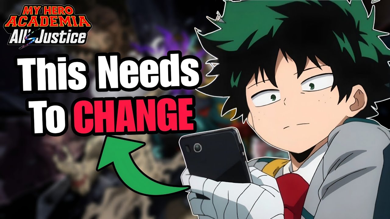 В аниме «Моя геройская академия» справедливость должна исправить это как можно скорее.