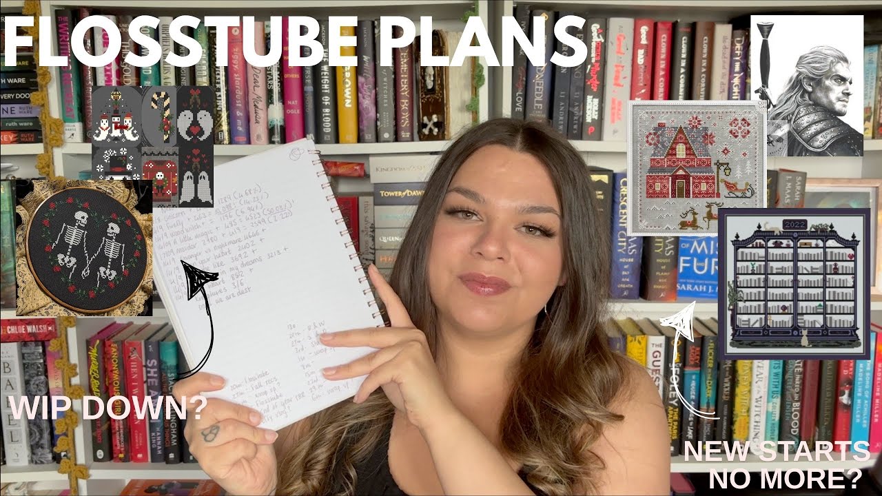 Flosstube plans - WIP Down? Focus on a finish & A new rotation 🪡