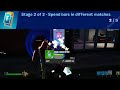 Spend bars in different matches Fortnite