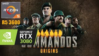 Commandos Origin | Nvidia RTX 3080 | Ryzen 5 3600 | PC Game Gameplay Benchmarks