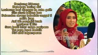 Bangbung Hideung | Vocal Teh Nurul Cholidania (Reupload)