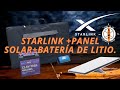 N⁰6.Prueba de campo. Energía y Conexión Total: Panel Solar, LiFePO4 y Starlink Mini en el Río.