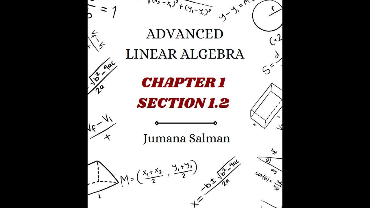 Chapter 1 - Section 1.2 - Part 4 - YouTube