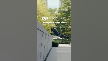 DJI Mavic 4 Pro Emergency Brake Test: Stop in 1 Second!